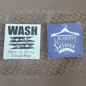 Laundry Wall Decor